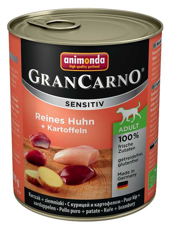 Animonda (Анимонда) Gran Carno Sensitiv - Корм для cобак c Курицей и Картофелем (Банка)