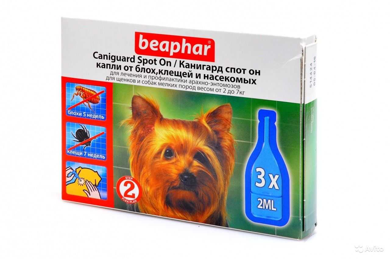 Beaphar (Беафар) Caniguard Spot on - Капли от блох и клещей (1 пипетка)
