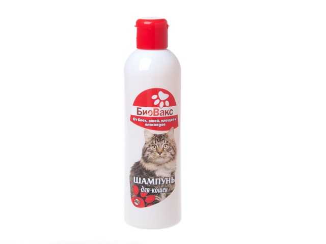 БиоВакс - Шампунь от блох, вшей, клещей и власоедов для кошек