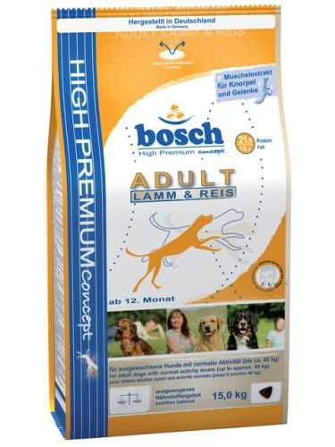 Bosch (Бош) Adult - Корм для собак с Ягнёнком и Рисом