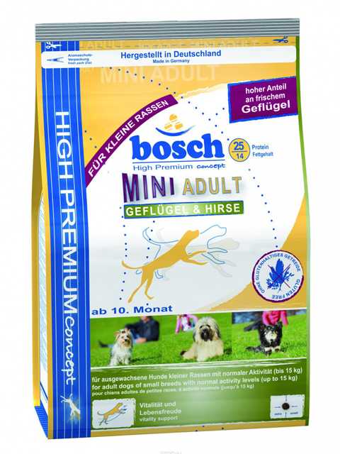 Bosch (Бош) Mini Adult - Корм для взрослых собак (до 15кг)