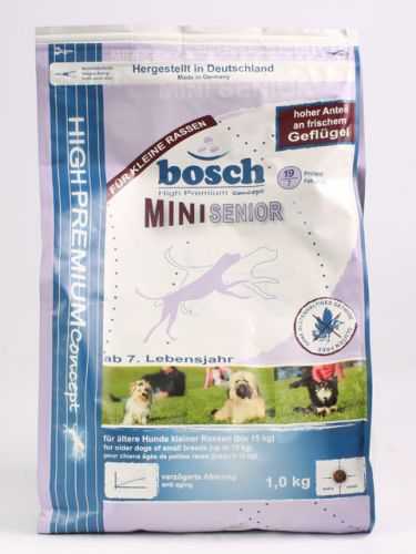Bosch (Бош) Mini Senior - Корм для Пожилых собак мелких пород