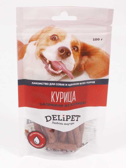 DeliPet (ДелиПет) - Лакомство Салямини из Курицы для собак