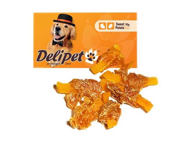DeliPet (ДелиПет) - Лакомство Сладкий картофель с Курицей для собак