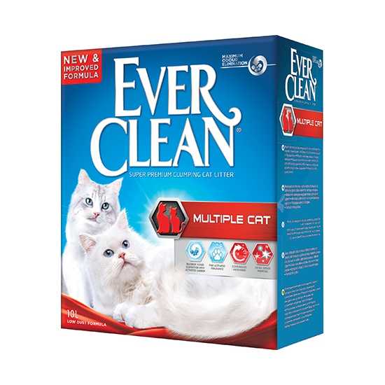 Ever Clean (Эвер Клин) Multiple Cat - Наполнитель комкующийся для нескольких кошек