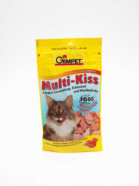 Gimpet (ДжимКэт) Multi-Kiss - Витаминизированное лакомство для кошек 12 Витаминов