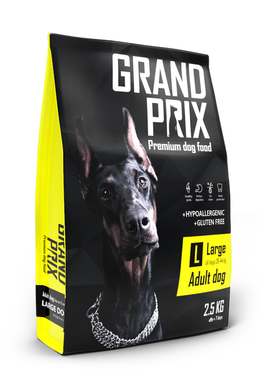 Grand Prix (Гранд Прикс) Dog Large Breed Adult - Сухой корм для собак крупных пород с Курицей