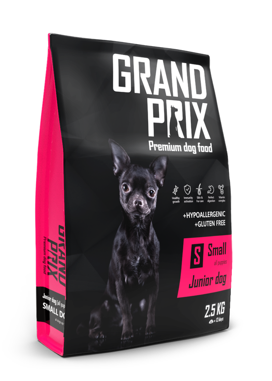 Grand Prix (Гранд Прикс) Dog Small & Mini Breed Junior - Сухой корм для щенков миниатюрных и мелких пород с Курицей