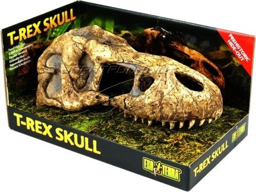 Hagen (Хаген) ExoTerra T-Rex Skull - Декорация для террариума "Череп динозавра ТиРекс"