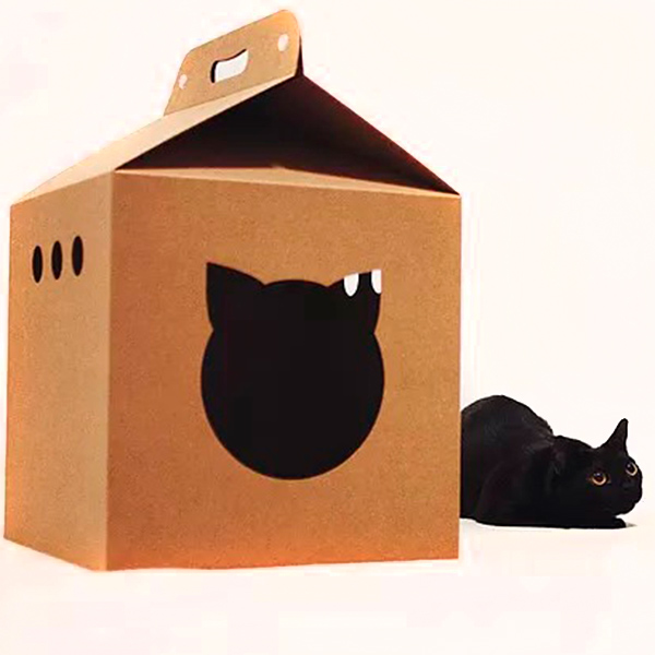 Картонный домик для Кошек