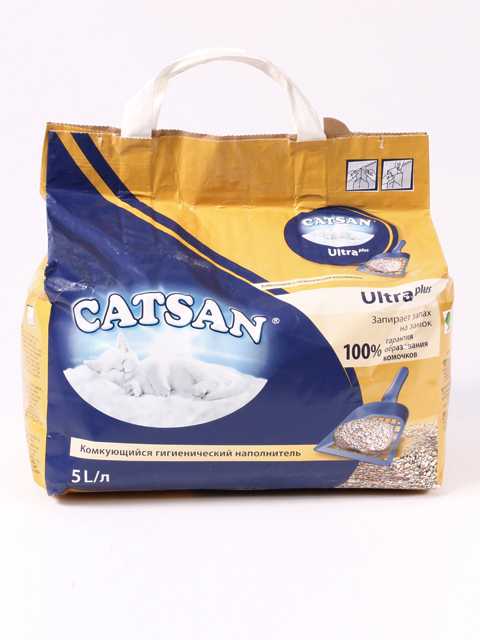Catsan (Катсан) Ultra plus - Наполнитель Комкующийся гигиенический