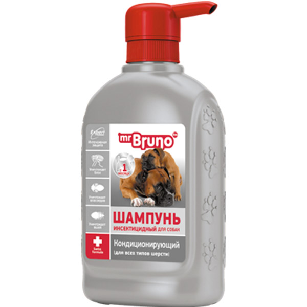 Mr.Bruno (Мистер Бруно) Expert - Шампунь для собак инсектицидный