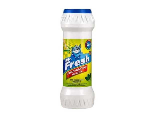 Mr.Fresh (Мистер Фреш) "2в1" - Ликвидатор пятен и запаха для кошек (Порошок)