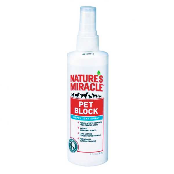 8in1 (8в1) Natures Miracle Pet Block-Repellent Spray - Отпугивающий спрей для собак