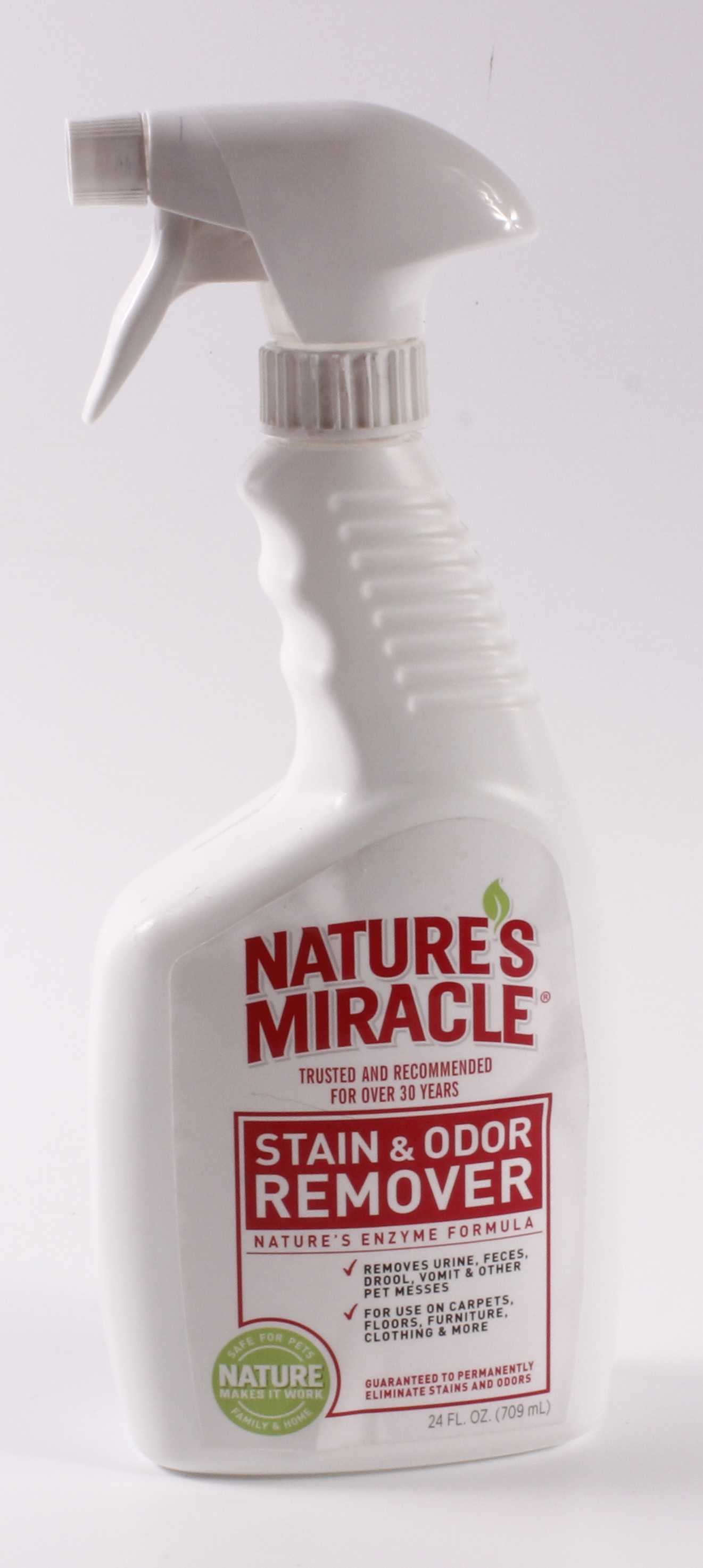 8in1 (8в1) Natures Miracle Advanced Stain & Odor Remover Trigger Sprayer - Уничтожитель запаха и пятен для кошек и собак