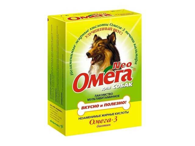 Омега Нэо - Лакомство мультивитаминное для собак с Биотином