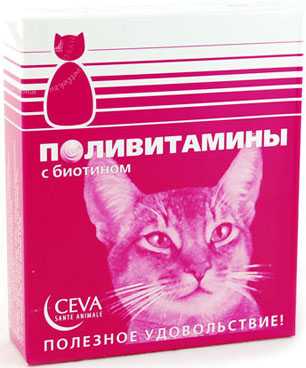 Поливитамины CEVA для кошек с Биотином и Таурином