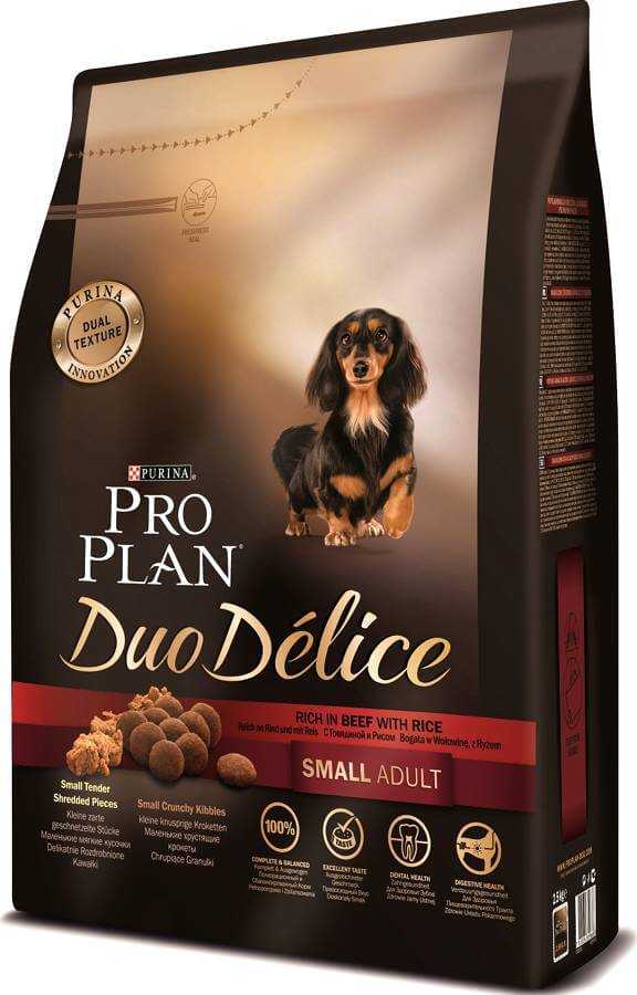 Pro Plan (ПроПлан) Duo Delice Adult Small - Сухой корм для собак мелких и карликовых пород c Говядиной и Рисом
