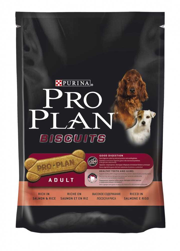 Pro Plan (ПроПлан) Biscuits Adult - Печенье для взрослых собак с Лососем и Рисом