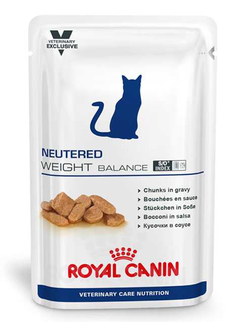 Royal Canin (Роял Канин) Neutered Weight Balance - Корм для кастрированных кошек при проблеме с весом (Пауч)