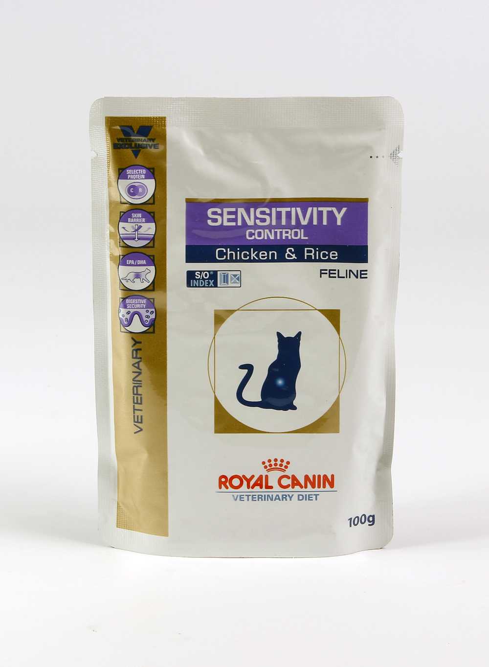 Royal Canin (Роял Канин) Sensitivity Control - Корм Чувствительное пищеварение с Курицей и Рисом (Пауч)