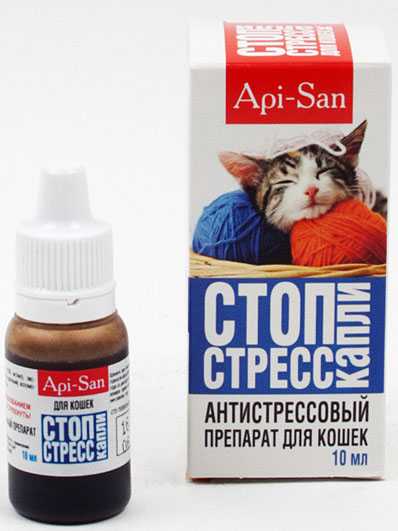 Апи-Сан (Api-San) Стоп-Стресс - Капли для кошек
