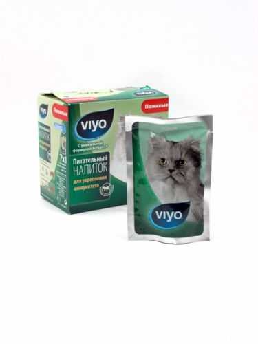 VIYO Cat Senior - Питательный напиток для пожилых кошек