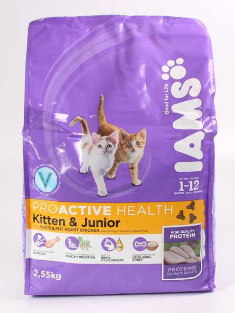 Корм iams для котят с курицей proactive health kitten thumbnail