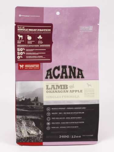 Acana (Акана) Lamb Apple Formula - Корм для собак гипоаллергенный с Ягнёнком и Яблоком
