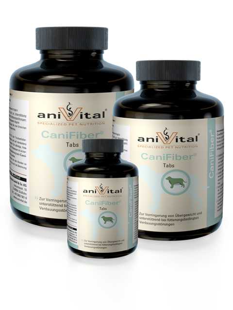 Anivital (Анивитал) CaniFiber - Дополнительное питание для собак с избыточным весом с L-карнитином