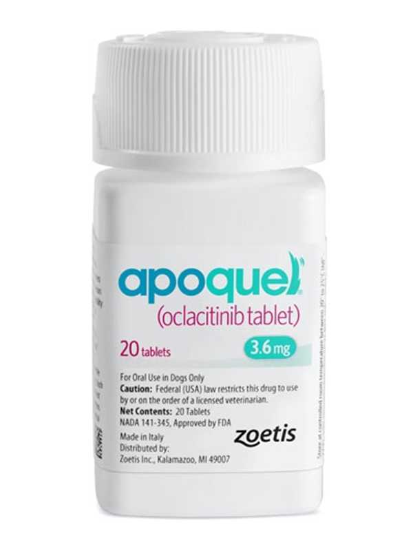 Апоквел (Apoquel) 3,6 мг - Таблетки против зуда