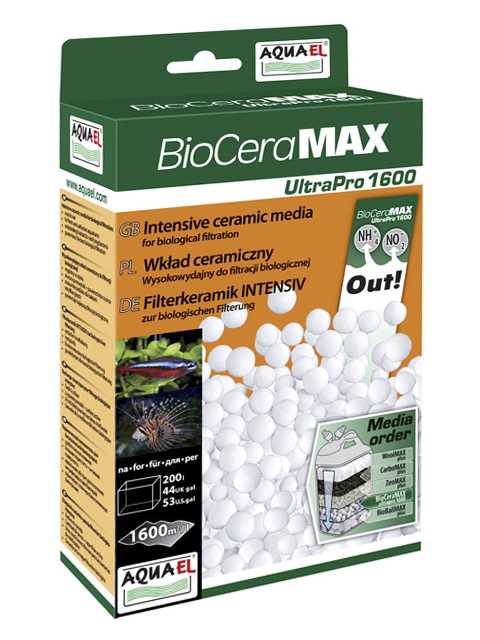 AquaEl (АкваЭль) BioCeraMax UltraPro 1200 - Для биологической фильтрации (Керамический наполнитель)