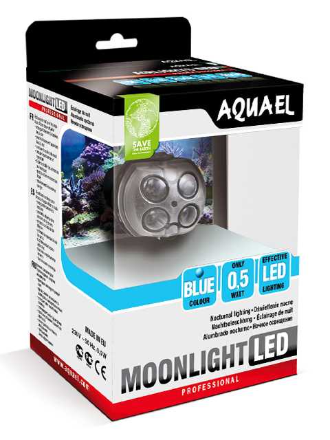 AquaEl (АкваЭль) MoonLight LED - Погружная лампа для ночного освещения USB