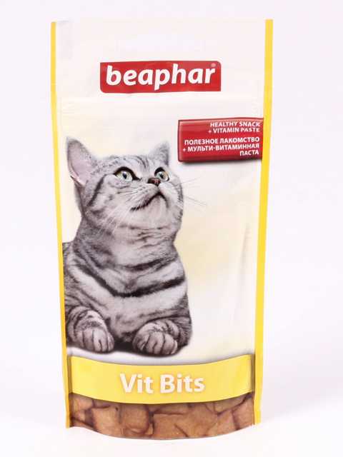 Beaphar (Беафар) - Хрустящие подушечки с Мультивитаминами для Кошек