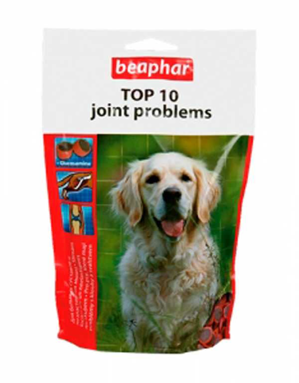 Beaphar (Беафар) TOP 10 Joint Problems - Пищевая добавка для Собак Больные суставы и Неэластичные Мышцы