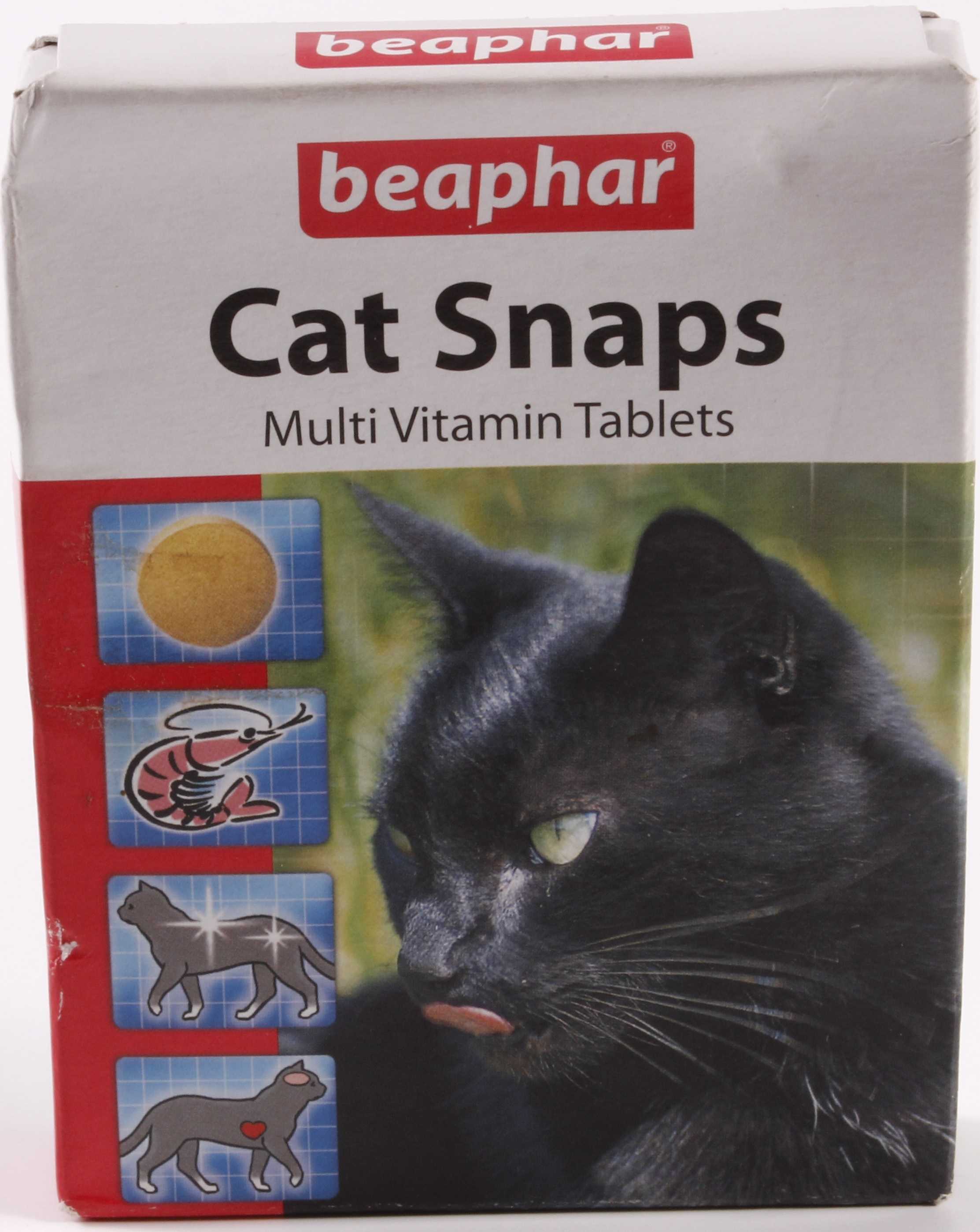 Beaphar (Беафар) Cat Snaps - Комплексная пищевая добавка для Кошек (Мультивитамины)
