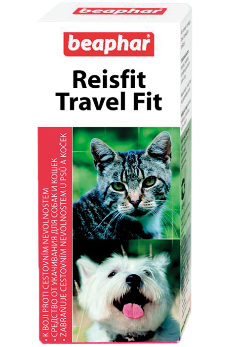 Beaphar (Беафар) Reisfit Travel Fit - Рейсфит Средство от укачивания для кошек и собак