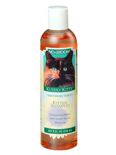 Bio-Groom (БиоГрум) Kuddly Kitty Shampoo - Шампунь-кондиционер для котят "Без слез" с чувствительной кожей
