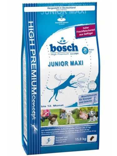 Bosch (Бош) Junior Maxi - Корм для щенков Крупных пород