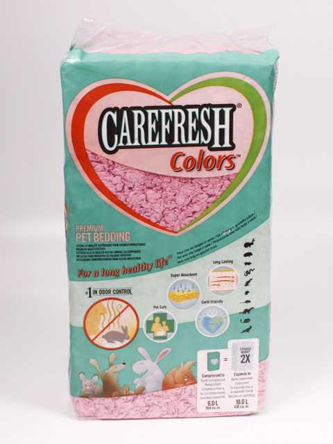 CareFresh Colors - Наполнитель бумажный (Розовый)