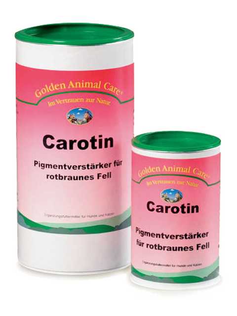 Carotin - Пищевая добавка для усиления рыжего окраса у собак и кошек