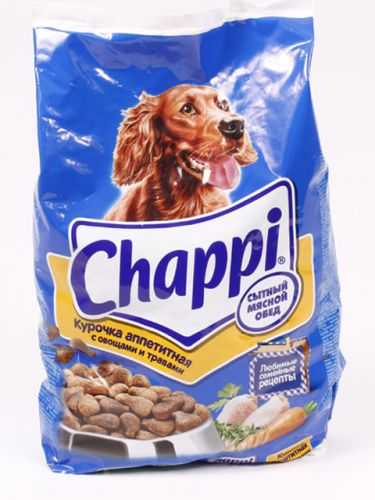 Chappi (Чаппи) - Сухой корм для собак Курочка аппетитная с Овощами