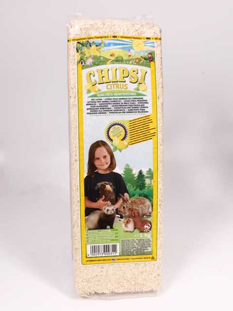 Chipsi Citrus - Наполнитель Древесный ароматизированный для грызунов