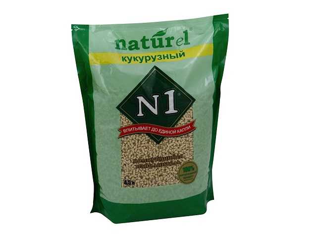 CRYSTALS №1 Naturel - Наполнитель кукурузный комкующийся (Зелёный)