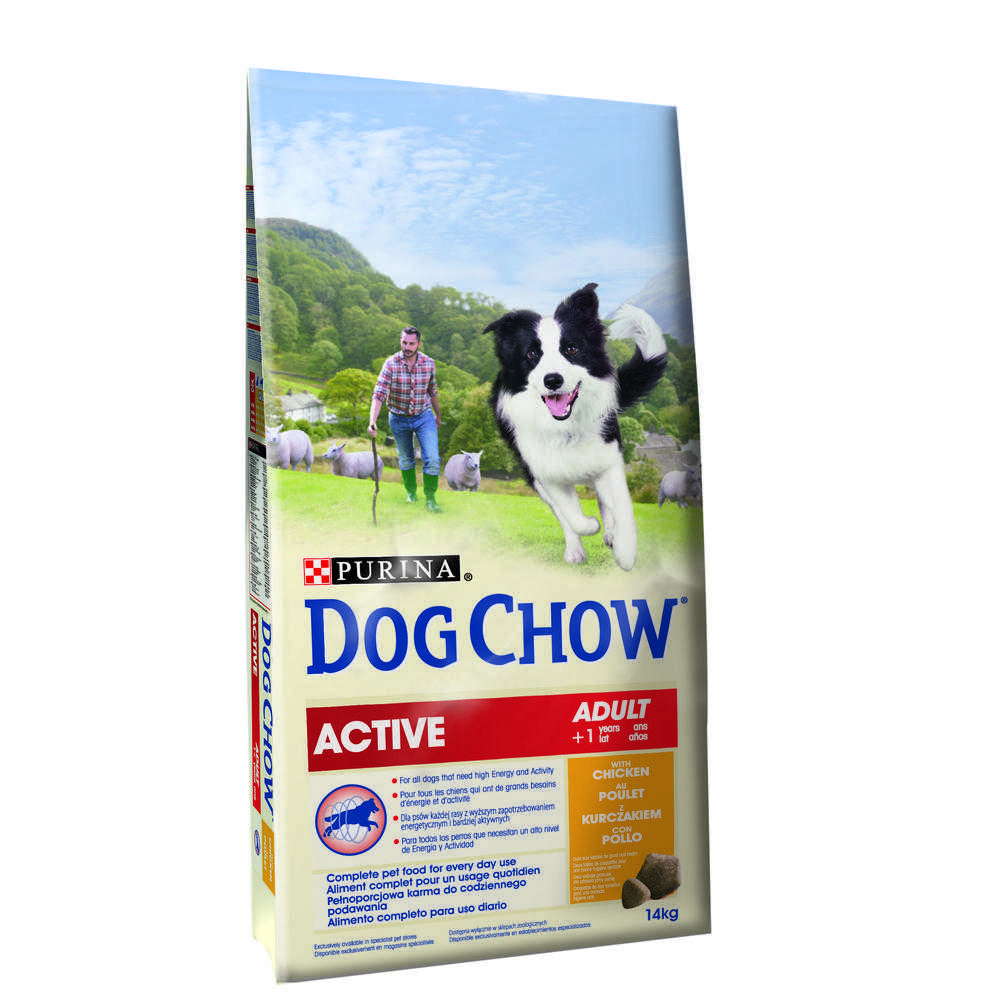 DogChow (Дог Чау) - Корм для Активных собак с Курицей