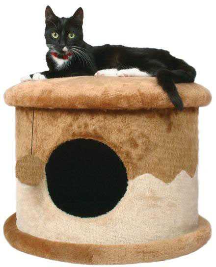 Trixie (Трикси) - Домик для кошки (бежево-коричневый, 32 см)