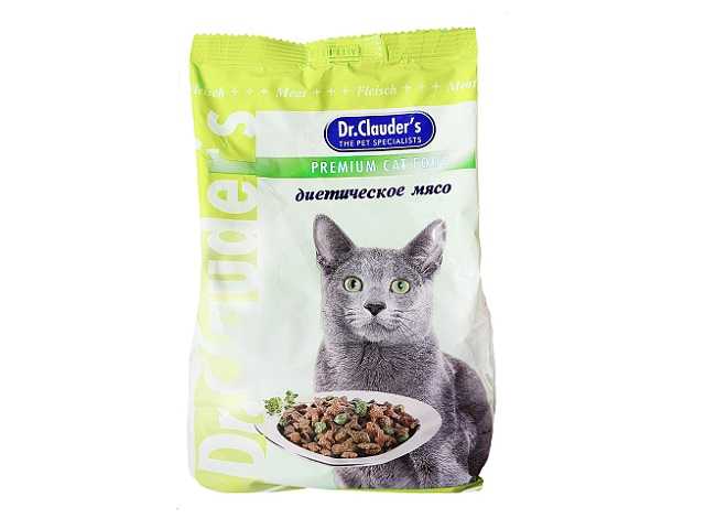 Dr.Clauders (Доктор Клаудер) - Корм для кошек с Диетическим мясом