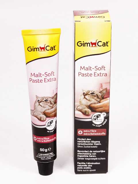 Gimcat (ДжимКэт) Malt Soft Extra - Экстра паста для вывода шерсти