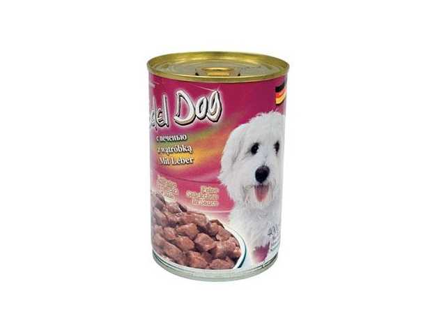 Edel Dog (Эдель Дог) - Корм для собак Кусочки в соусе с Печенью (Банка)