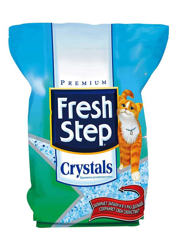 Fresh Step (Фреш Степ) Crystals - Наполнитель Силикагель